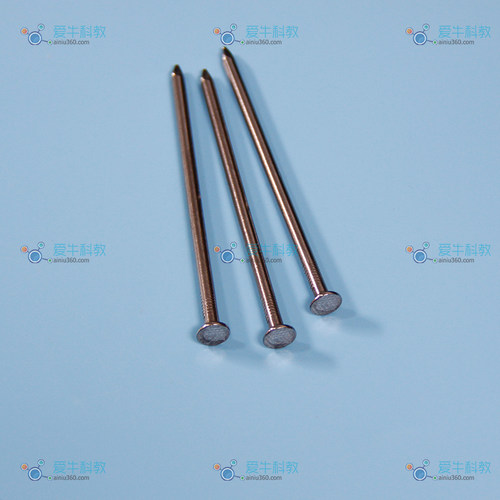 小学科学电磁专用铁钉10cm/5cm实验工具电磁类教学仪器 - 图3