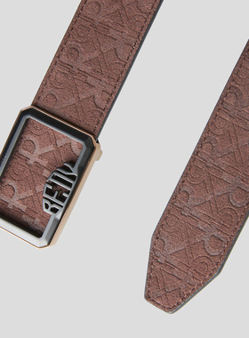 VICUTU威可多男士牛皮革皮带时尚潮流百搭商务通勤日常休闲裤腰带