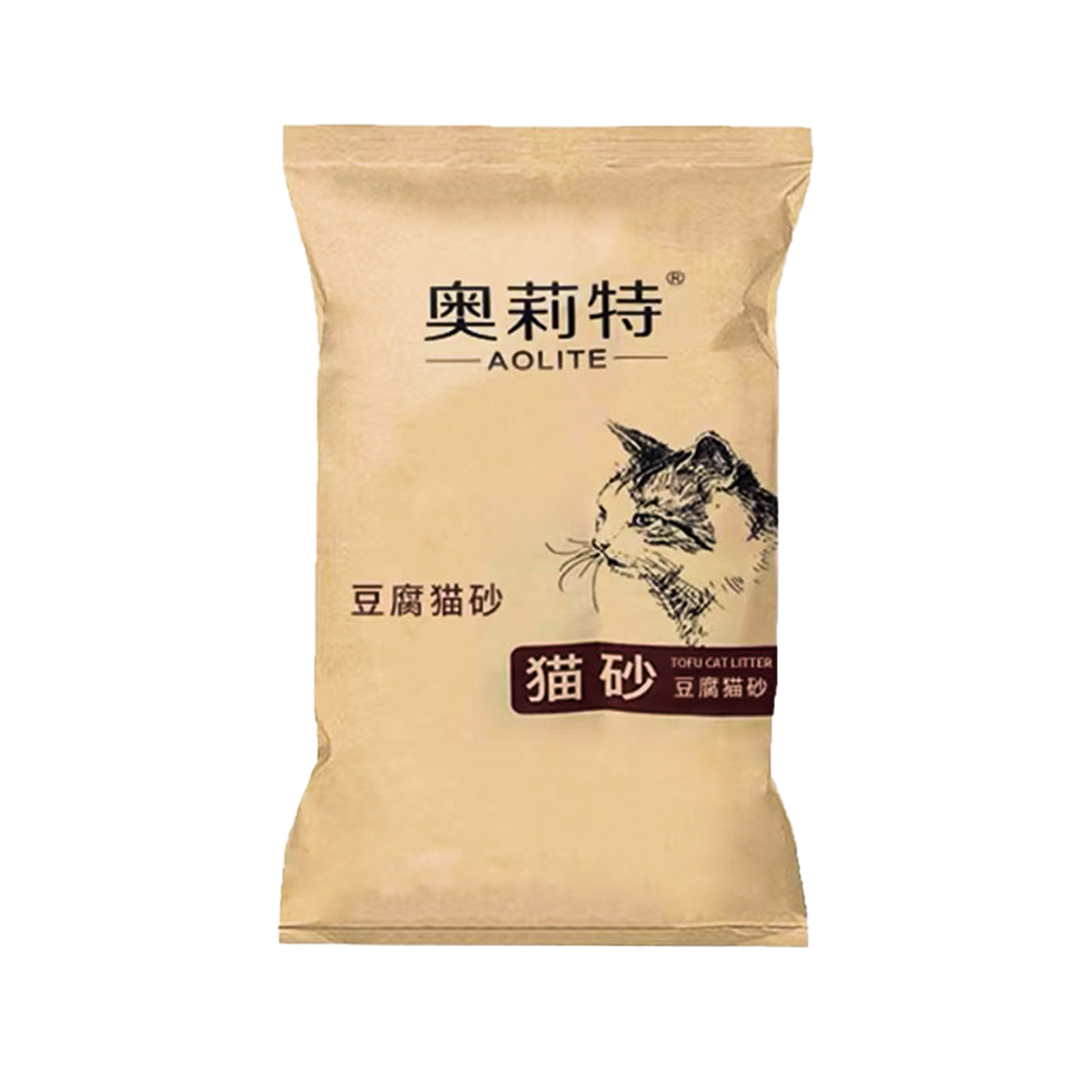 奥莉特猫砂豆腐砂除臭低尘可冲厕混合猫砂大袋囤货装猫砂包邮