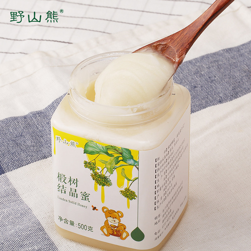 长白山椴树雪蜜东北黑天然原白蜜 野山熊蜂蜜