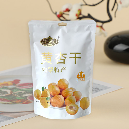 塞外金庄园沙果干黄杏干菇娘干120克蓝林珍果食品内蒙古呼伦贝尔 - 图0