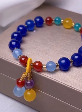 Diy手链包邮吊坠设计款玛瑙跑量