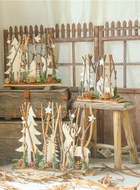 圣诞节摆设摆件装饰教室布置材料