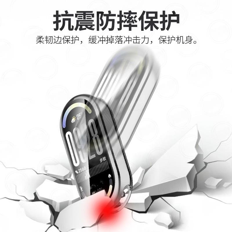 Suitable for Xiaomi Mi Band 10 all-inclusive silicone watch case