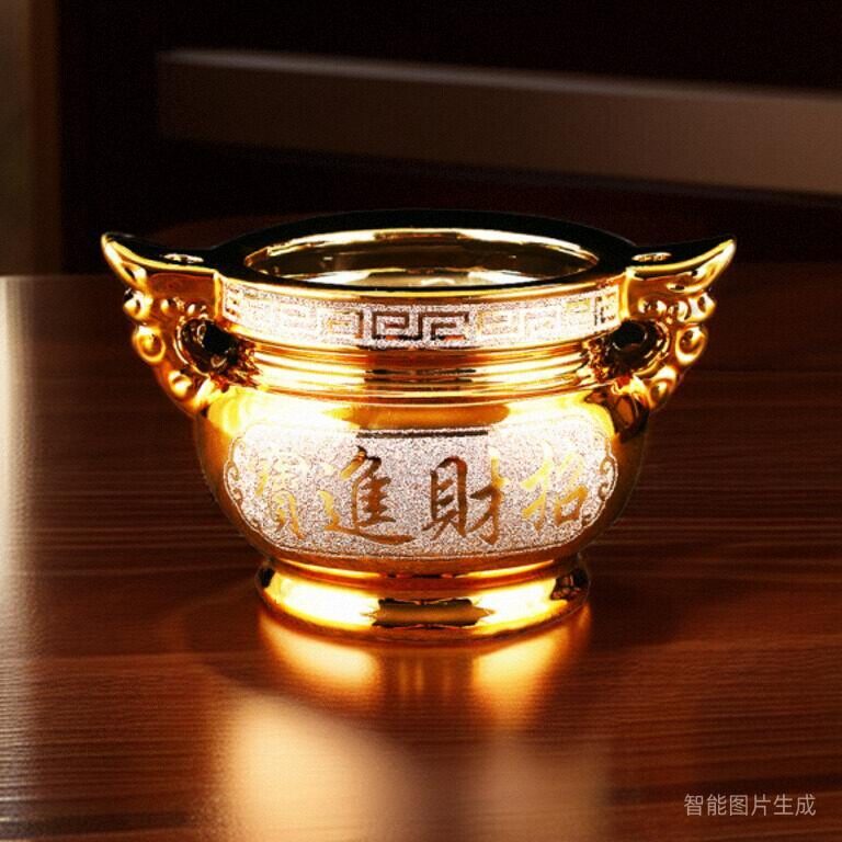 香炉家用室内陶瓷烧香炉香薰插香大香炉上供沙金供佛小香炉碗,淘宝优惠券,粉丝福利购,淘宝优惠卷