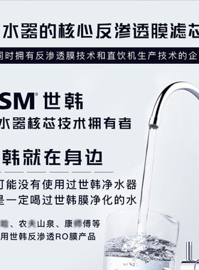 世韩滤芯RO反渗透膜PPC复合滤芯