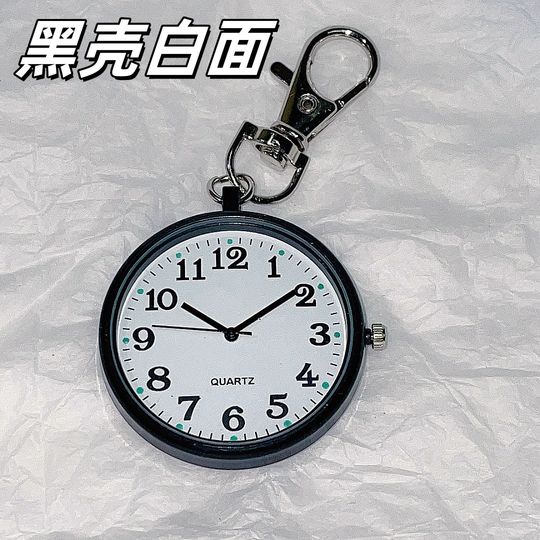 公务员考试专用随身带小表中考怀表男女学生挂表护士表看时间石英