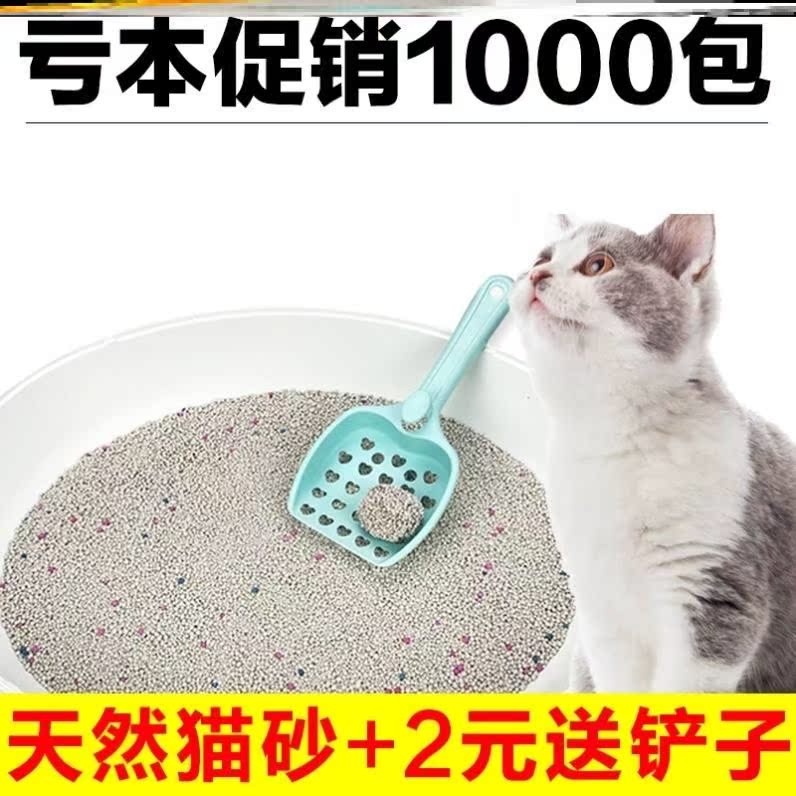 润土铲子猫沙猫砂除味宠物防臭猫咪用品闰土膨润土细沙猫窝香味-图2