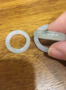 戒指天然缅甸翡翠尺寸齐全飘花