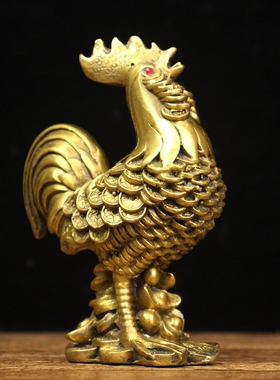 家居客厅元宝鸡风水旺财工艺礼品