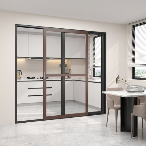 金刚网防蚊纱门推拉式阳台铝合金入户平移沙门落地防鼠金钢砂纱窗 - 图2