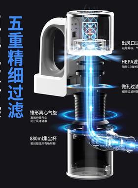 家用扫拖地吸尘器无线手持大吸力大功率地毯深度清洁吸尘除螨一体