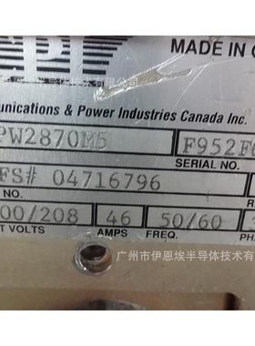 VarianVPW2870M5Multirange维修及销售直流溅射电源