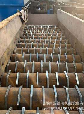 铸钢滚轴泥石分离机干湿两用石子沙土筛分设备煤矸石煤炭分离机