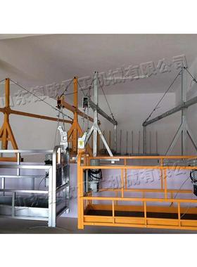 外墙装修机械吊篮幕墙安装外墙清洗升降机工地单柱双笼提升机