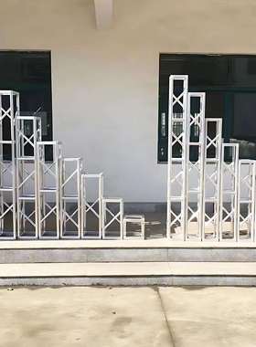 舞台铝合金桁架T台大型户外演出舞台行架底座工厂灯光架