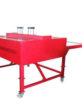 单边双工位气动烫画机80*60cm印logo机大尺寸平板烫画设备