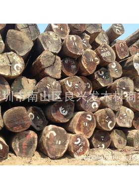 供应防腐木菠萝格现货菠萝格木板价格原木木材菠萝格防腐木