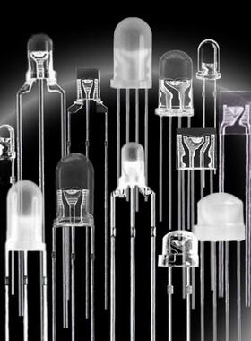 F5/5mm无边暖白光蜡烛闪LED灯珠透明发光二极管呼吸灯封装工厂