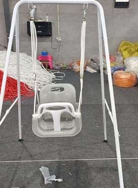 儿童秋千户外宝宝摇晃椅三合一室内家用秋千支架可折叠庭院荡秋千