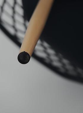 三唐镂空靠背椅简约北欧椅子餐厅等候创意休闲洽谈餐桌椅塑料餐椅