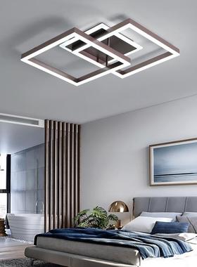 灯具卧室灯方形吸顶灯led北欧创意餐厅灯现代简约客厅灯大气