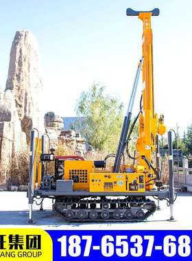 履带式水气两用钻机顶驱绳索取芯钻机打井地质勘探岩心钻机钻探