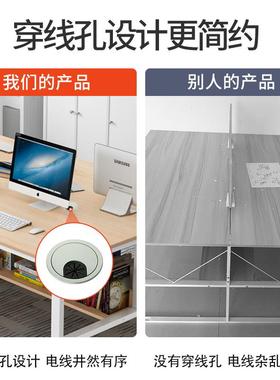 办公桌椅组合简约现代员工职员办公室简易家具工位2/4人位电脑桌