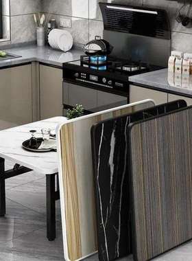 正方形可折叠餐桌四方小桌子厨房家用饭桌简易折叠桌出租屋用