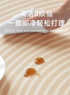 地毯客厅新款奶油风现代简约免洗可擦沙发免打理防水防污卧室地垫