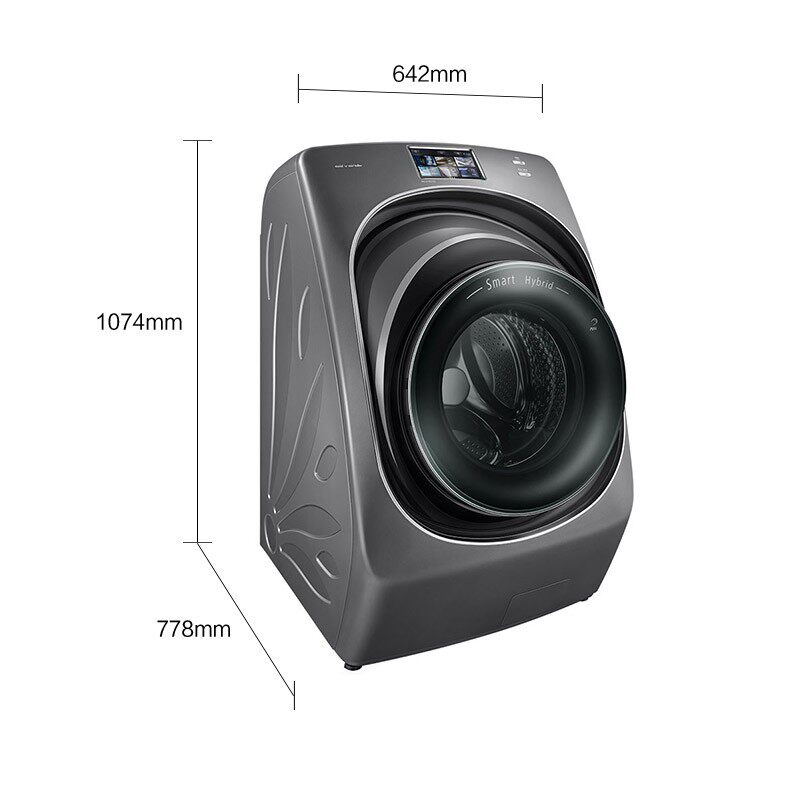 比佛利小天鹅10公斤转筒智能洗衣机 大洋大家电洗衣机