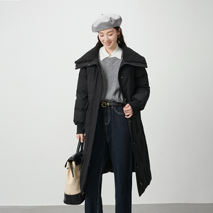 【奥莱专享价】艾莱依羽绒服仿羊羔毛领