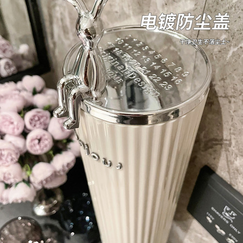 一次性杯子取杯器放纸杯桶杯架装水杯收纳储物盒防尘置物架子神器 - 图0