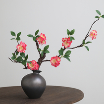 Day Style Zen demeaning Rod Lame Emulation Flower Fake Flowers Furnishing Living-room Table Xuan Guan Tea Table Decoration Pendulum