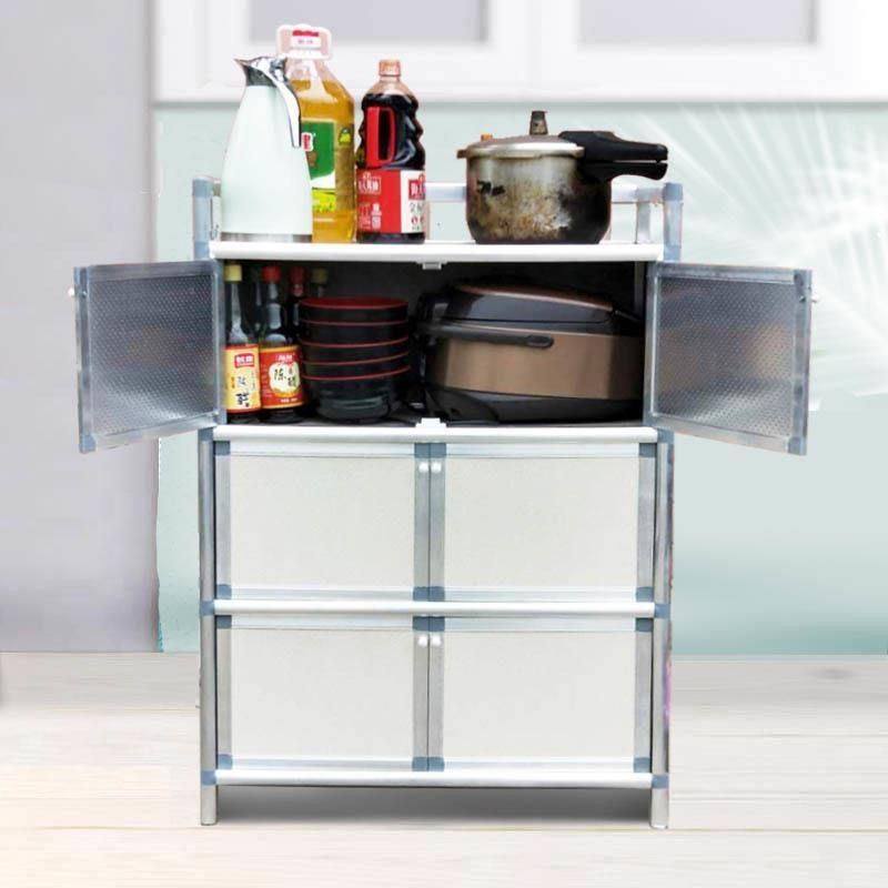 铝合金简易柜收纳柜碗柜餐边柜厨房柜茶水柜酒柜置物柜鞋柜餐具柜,淘宝优惠券,粉丝福利购,淘宝优惠卷
