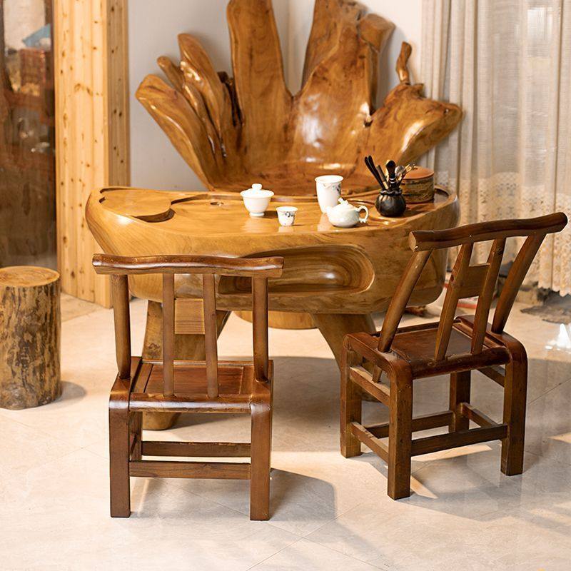 桃色仿古实木老式木靠背椅子家用成人农家乐小椅子餐桌椅子,淘宝优惠券,粉丝福利购,淘宝优惠卷