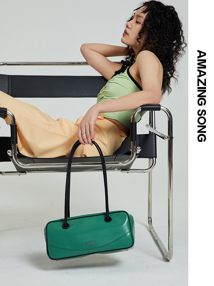 amazing song笑脸枕头包女2021法棍 Amazing Song女士包袋