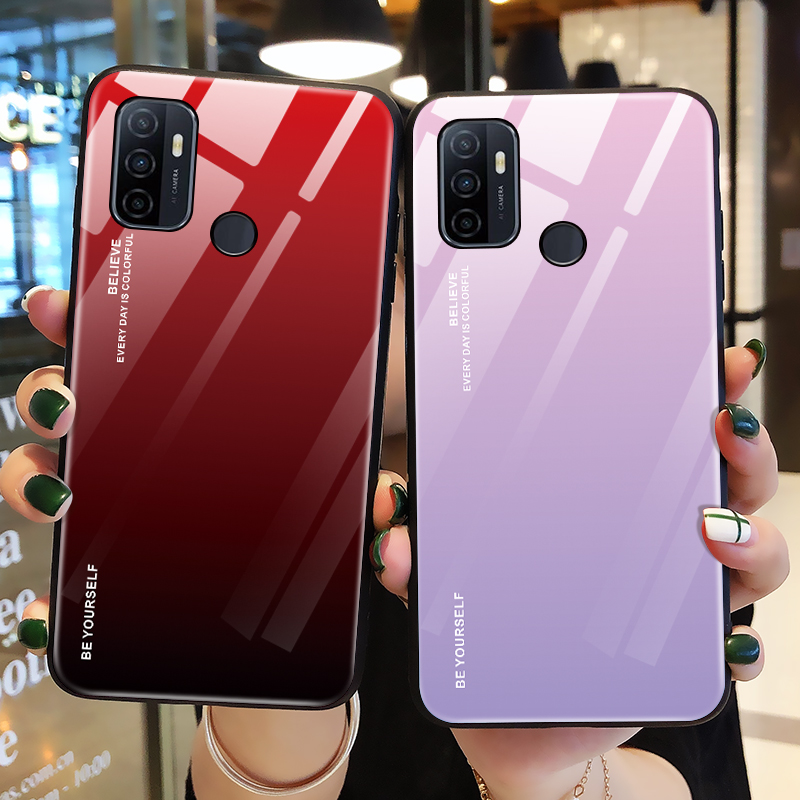 适用oppoA11S手机壳极光玻璃OPPO保护硅胶套a11s全包A11防摔alls外壳5G软壳A11N男opopA11S女0pp0A个性opa潮a-图0