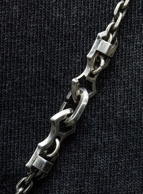 【官方正品】异造项链刚毅链扣链条925银