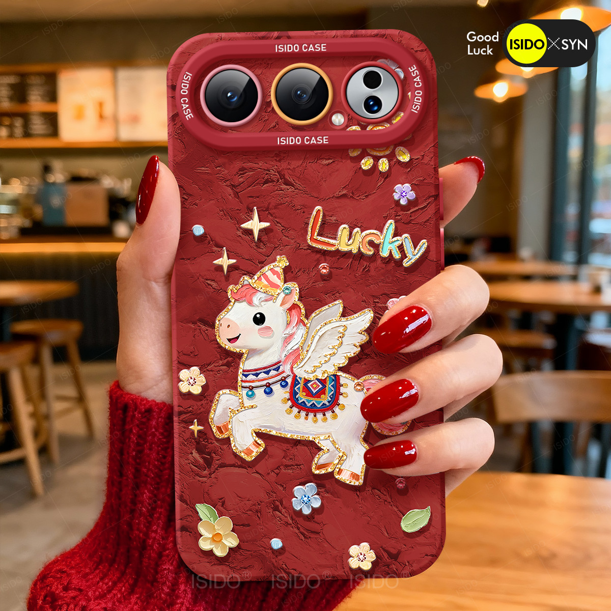 油画飞马适用荣耀500手机壳新年2026新款女款400pro套200防摔100硅胶honor90全包pro+本命年70红色6马年200女,淘宝优惠券,粉丝福利购,淘宝优惠卷