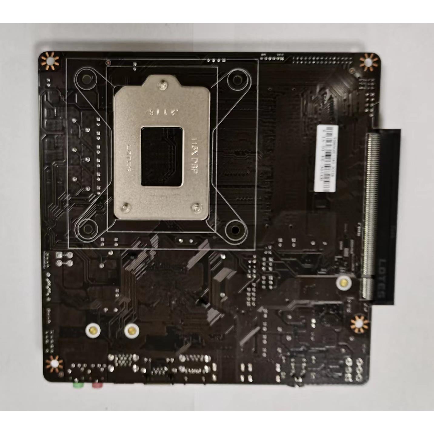 全新H310-D4侧插主板，支持6-9代CPU，现货！ - 图1