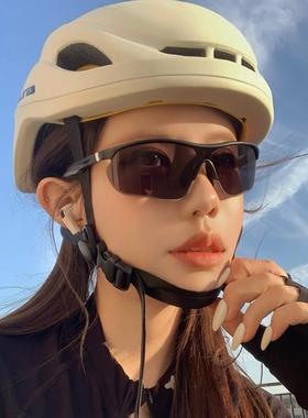 户外太阳眼镜骑行防风抗UV太阳眼镜男女2025新款跑步登山护目骑车