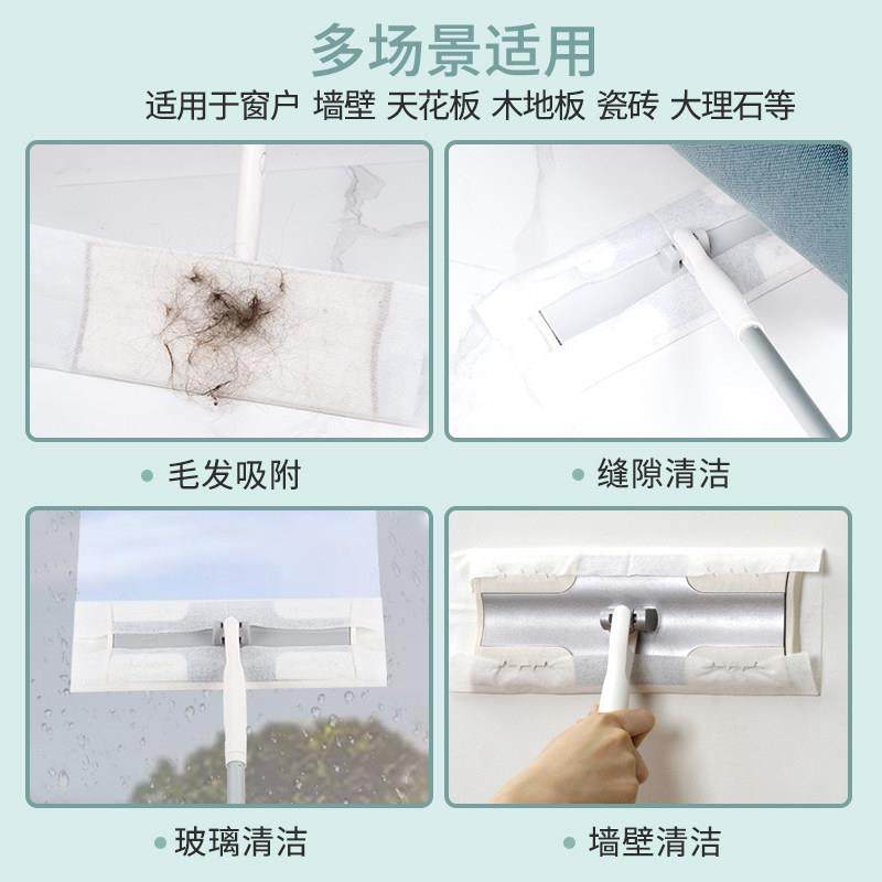 康多多satto好慷家政保洁专用拖把家用伸缩杆平板拖把夹布洗脸巾,淘宝优惠券,粉丝福利购,淘宝优惠卷