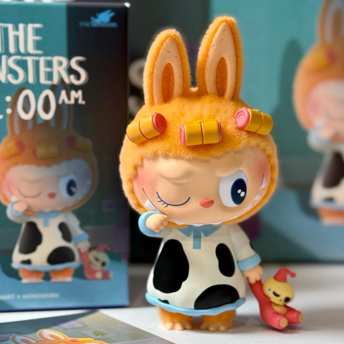 POPMART泡泡玛特LABUBU凌晨一点盲盒拉布布手办明盒摆件潮玩手办,淘宝优惠券,粉丝福利购,淘宝优惠卷