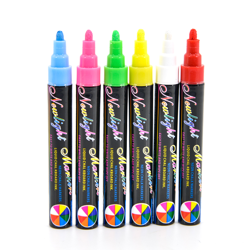 秀可 POP可擦写水性黑板笔马克笔水彩笔荧光板笔水溶性粉笔记号笔画笔 - 图3