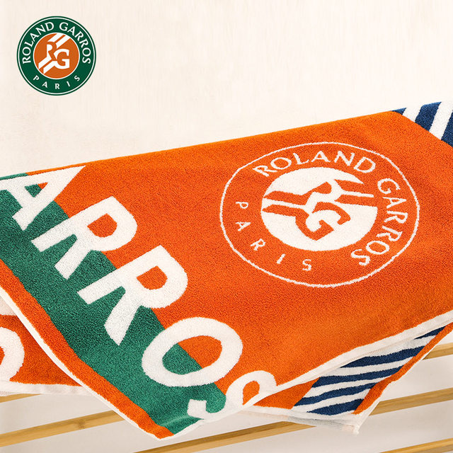 Roland Garros Sports Towel Pure Cotton Sweat Roland Garros Sports Towel Pure Cotton Sweat