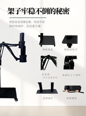 2025新款明火排烟款不锈钢艾灸架