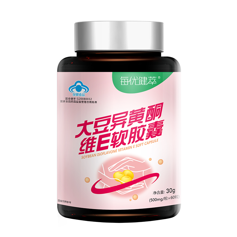 大豆异黄酮维e雌激素补充软胶囊 每优健萃其他膳食营养补充剂