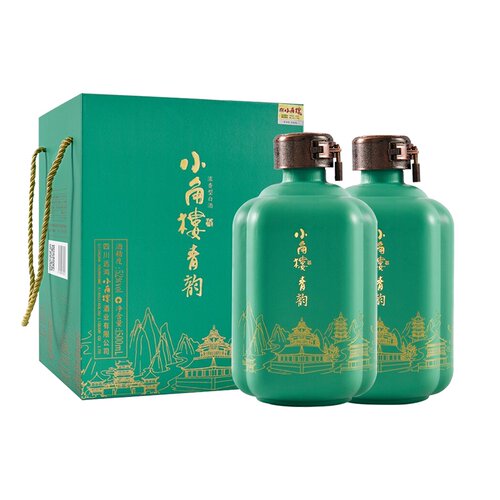 小角楼 青韵 52度浓香型白酒1500ml大坛礼盒装