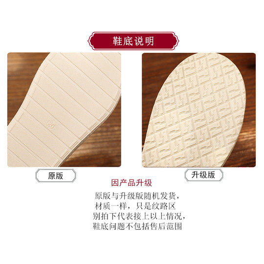 Old Beijing Chinese style boys' Hanfu shoes Chinese style